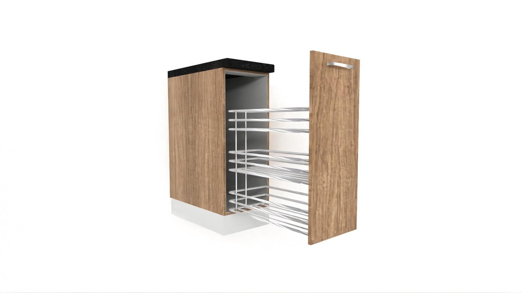 Base Spice Pullout Unit - 3 Tier - 580D
