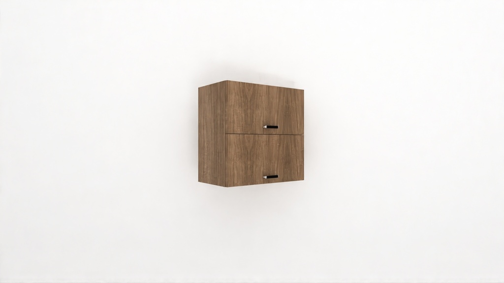 [WUBF1S-750-N] Wall Unit Basic Double Lift Up 1 Shelf (750, White_1311 Tap)
