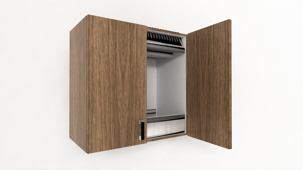 Wall Unit 2 Shutter Dishrack